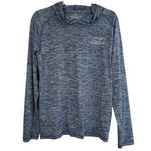 Vineyard Vines Performance Hooded Pullover Blue XS